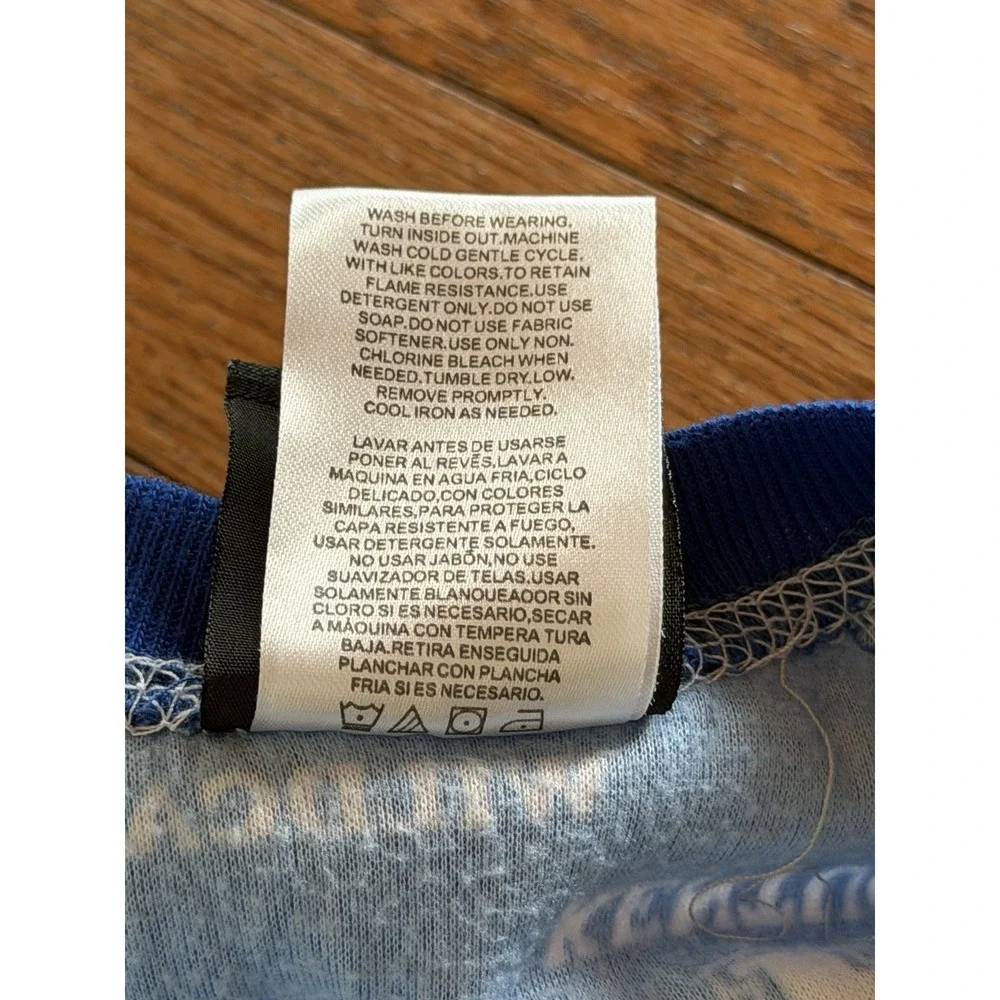 University Of Kentucky Wildcats Infant Allover Print Zip Sleeper Pajamas Sz 2T